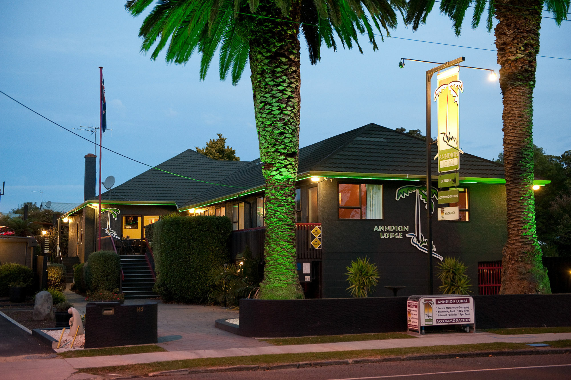 Anndion Lodge Motel & Conference Centre Whanganui Eksteriør bilde